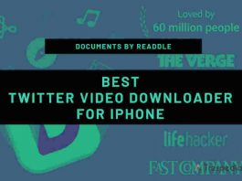twitter video downloader app for iPhone